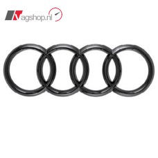 Audi A1 GB Zwart Logo Achter